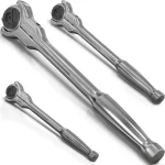 Olsa Tools 90T Döner Başlı Cırcırlı Anahtar Seti, 3 Parça