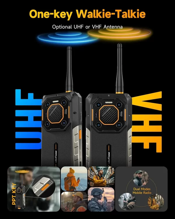 Ulefone Armor 26 Ultra 5G Sağlam Telefon Telsiz Akıllı Telefon