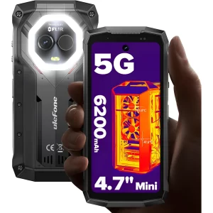 Armor Mini 20T Pro 5G Termal Kameralı Mini Sağlam Telefon
