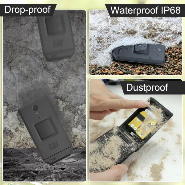 CAT S22 Sağlam Kapaklı Telefon 2.8" Dokunmatik Ekran