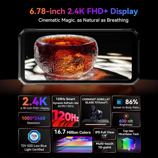 Blackview BL9000 Pro 5G Termal Kameralı Rugged Telefon 36GB +512GB