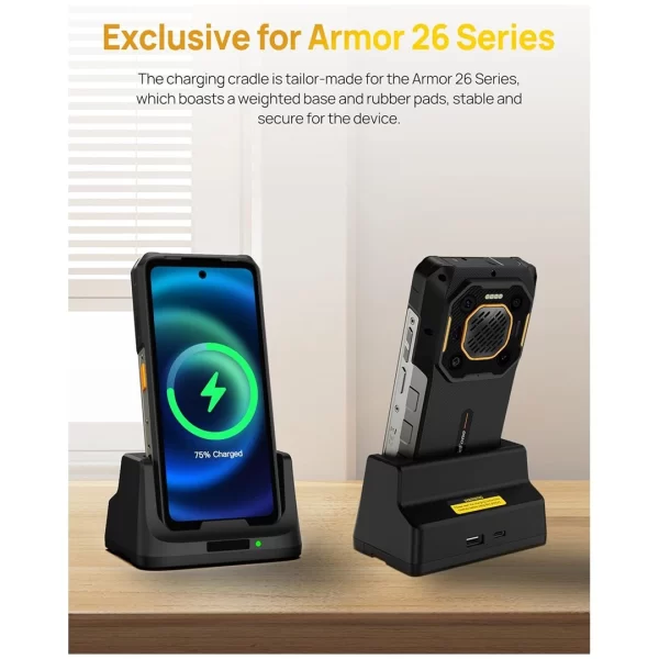 Ulefone Armor 26 Ultra 33W Masaüstü Şarj İstasyonu