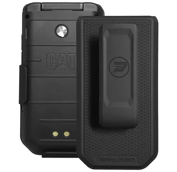 CAT S22 Flip Telefon ile Uyumlu Döner Kemer Klipsli Hafif