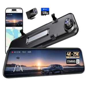 P12 Pro Max 4K+2.5K Starvis 2 Aynalı Araç Kamerası Yeni Model