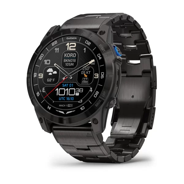 Garmin D2™ Mach 1 Pro, GPS Hareketli Harita, Havacılık Saati