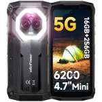 Ulefone Armor Mini 20 Pro 5G 16 GB + 256 GB 6200 mAh, 64 MP Gece Görüşü