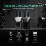 Accsoon CineView Master 4K Kablosuz Video Verici Alıcı