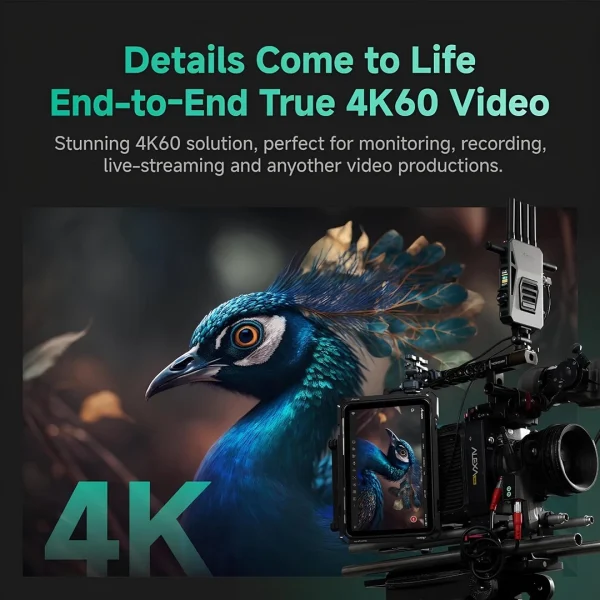 Accsoon CineView Master 4K Kablosuz Video Verici Alıcı