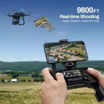 Bwine F7GB2 4K Kameralı Dron 3 Eksenli Gimbal, 9800FT İletim