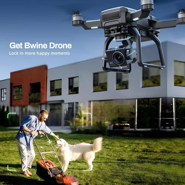 Bwine F7GB2 4K Kameralı Dron 3 Eksenli Gimbal, 9800FT İletim