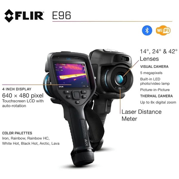 FLIR E96 Gelişmiş Termal Görüntüleme Kamerası 90206-0101