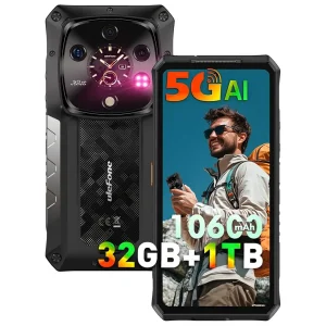 Armor 28 Ultra İlk Al özellikli sağlam akıllı telefon 5G AI Soc Dimensity 9300