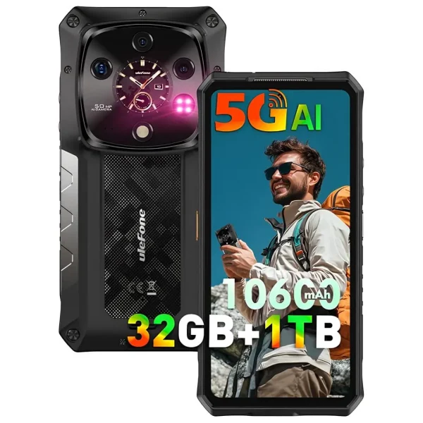 Armor 28 Ultra İlk Al özellikli sağlam akıllı telefon 5G AI Soc Dimensity 9300