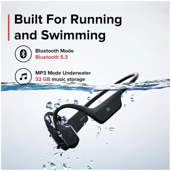 SUUNTO Aqua Kemik İletimi Bluetooth Kulaklık