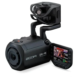 Zoom Q8n-4k El Tipi Video Kaydedici 4k UHD Video Stereo Mikrofonlar