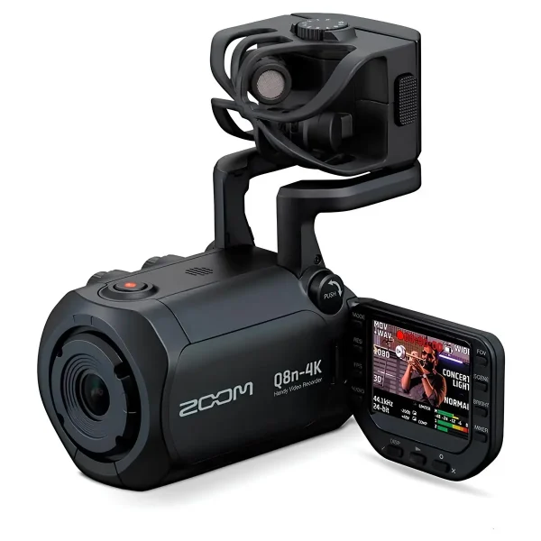 Zoom Q8n-4k El Tipi Video Kaydedici 4k UHD Video Stereo Mikrofonlar