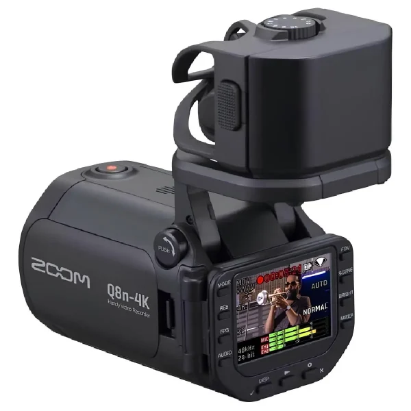 Zoom Q8n-4k El Tipi Video Kaydedici 4k UHD Video Stereo Mikrofonlar
