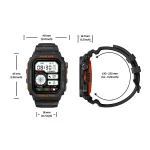 Zeblaze Ares GPS Akıllı Saat – Suya Dayanıklı, 1.39” Ekran