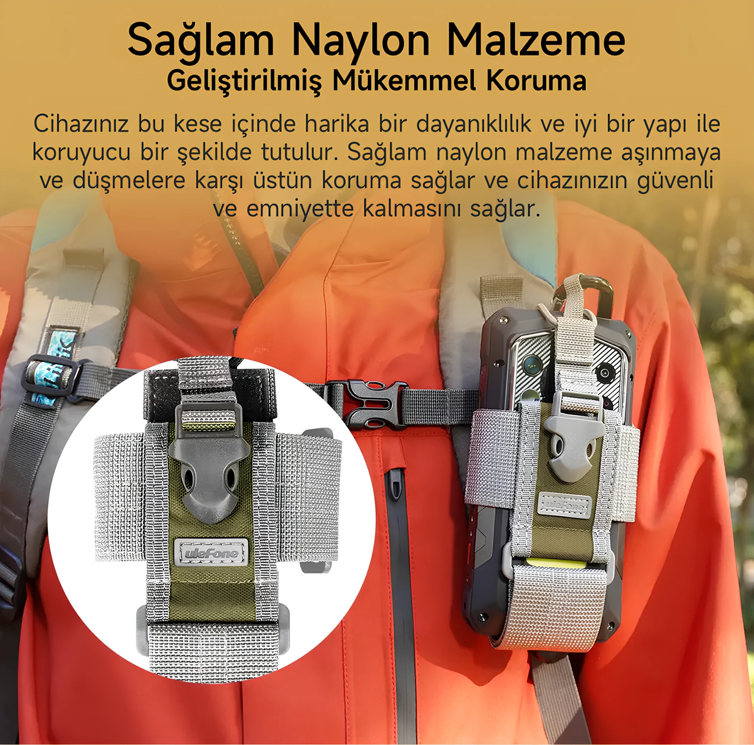 Armor Molle Holster Evrensel Taktik Telefon Kılıfı