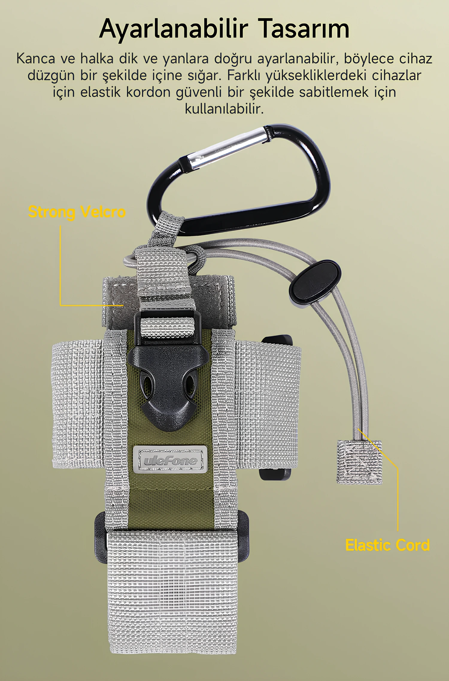 Armor Molle Holster Evrensel Taktik Telefon Kılıfı