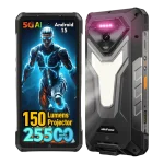 Armor 34 Pro 25500mAh Mega Pil 150 Lümen Projeksiyonlu Rugged Telefon