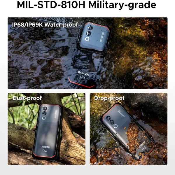DOOGEE Blade 20 Turbo 5G Rugged Telefon 32 GB+256 GB TF 2 TB 10300 mAh Pil