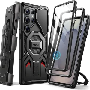 Samsung Galaxy S25 Ultra Kılıf için Manyetik Stand Gizlilik Ekran Koruyucu