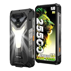 Armor 34 Pro 25500mAh Mega Pil 150 Lümen Projeksiyonlu Rugged Telefon
