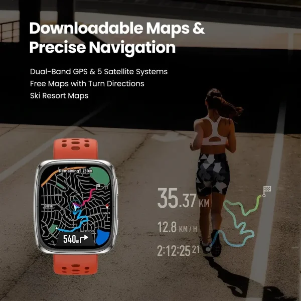 Amazfit Active 2 Premium Akıllı Saat Fitness Takip Cihazı Kare Model