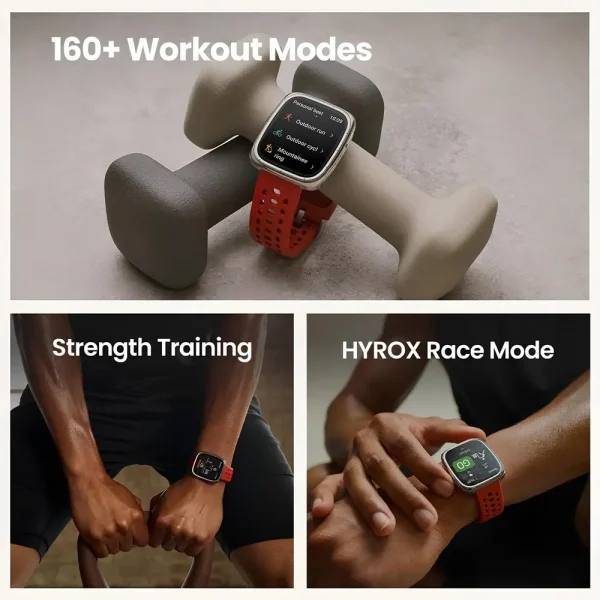 Amazfit Active 2 Premium Akıllı Saat Fitness Takip Cihazı Kare Model