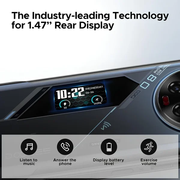 Doogee V40 Pro 5G Rugged Telefon 36GB+512GB Android 14