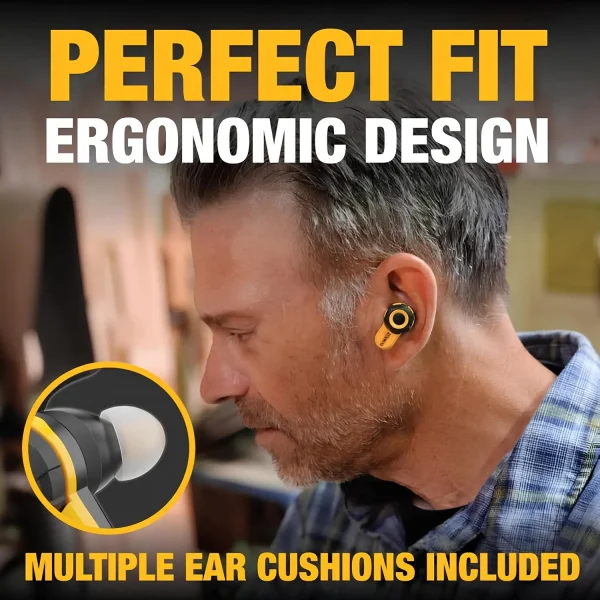 Dewalt Ağır Hizmet Bluetooth İşyeri Pro X2 ANC Gerçek Kablosuz Kulaklık