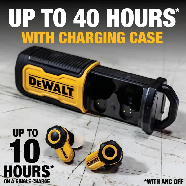 Dewalt Ağır Hizmet Bluetooth İşyeri Pro X2 ANC Gerçek Kablosuz Kulaklık