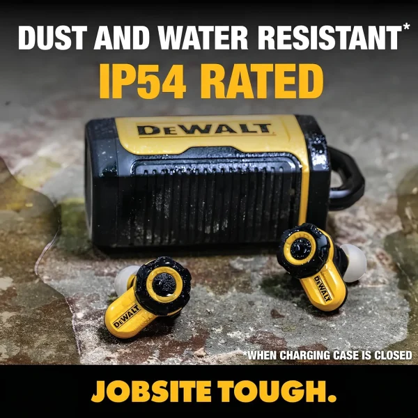 Dewalt Ağır Hizmet Bluetooth İşyeri Pro X2 ANC Gerçek Kablosuz Kulaklık