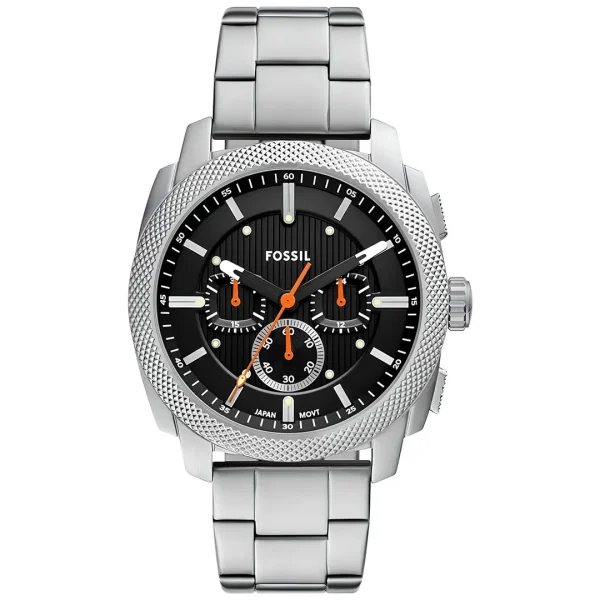 Fossil Erkek Makine Kronograf Paslanmaz Çelik Saat