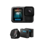 GoPro HERO13 Black Action Paketi - 2 Enduro Pil ve Su Geçirmez Deklanşör Uzaktan Kumandası İçerir