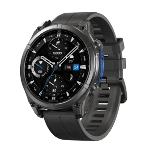 Zeblaze Vibe 8 Akıllı Saat AMOLED Ekran Safir Lens 316L Paslanmaz Çelik Gövde
