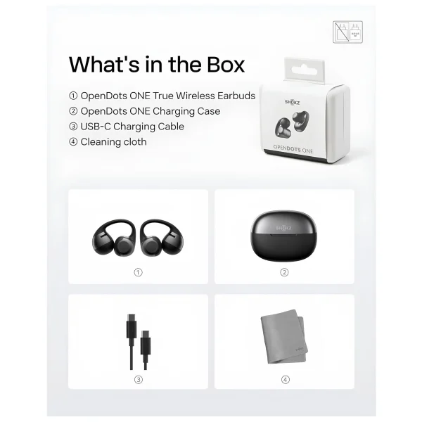 SHOKZ OpenDots One True Wireless Kulaklık E310