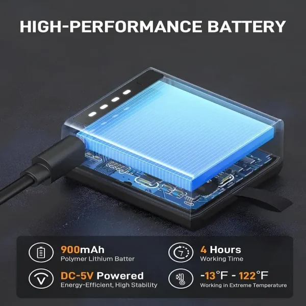 Teslong Termal Tüfek Dürbünü TTRS640 Profesyoneller için