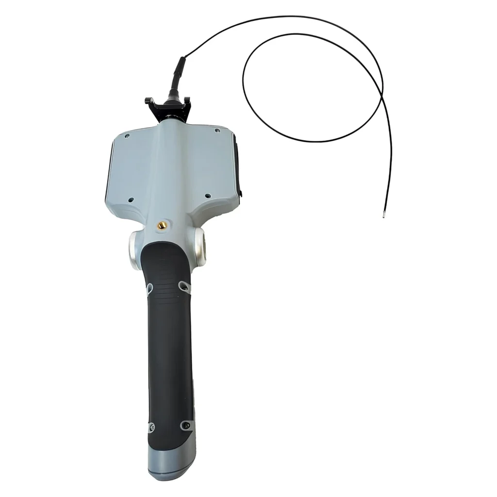 Vividia NP-2011 Esnek Eklemsiz 2 mm Çaplı 1,1 Metre Uzunluğunda Boreskop Endoskop Videoskop Muayene Kamerası 5" LCD Monitörlü
