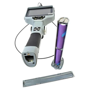 Vividia NP-2011 Esnek Eklemsiz 2 mm Çaplı 1,1 Metre Uzunluğunda Boreskop Endoskop Videoskop Muayene Kamerası 5" LCD Monitörlü