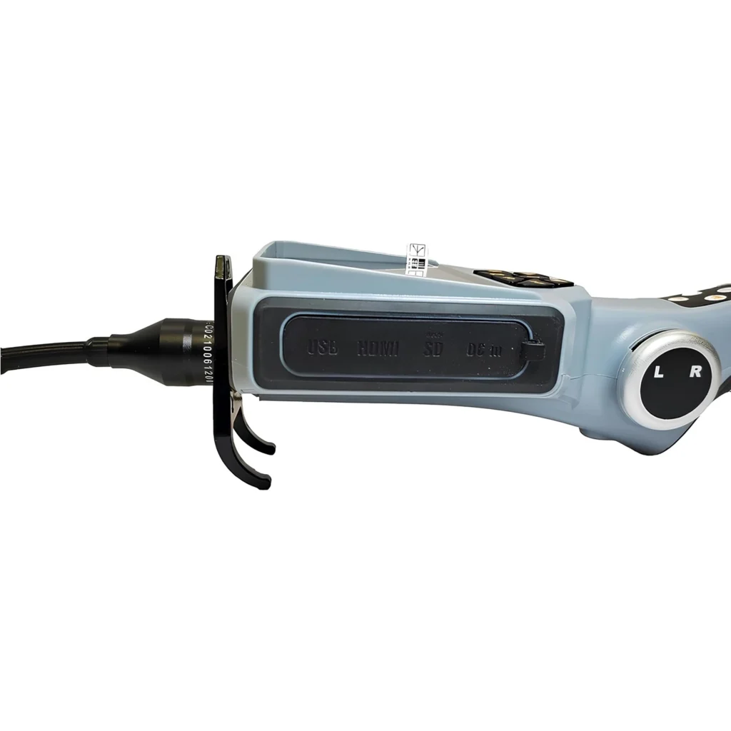 Vividia NP-2011 Esnek Eklemsiz 2 mm Çaplı 1,1 Metre Uzunluğunda Boreskop Endoskop Videoskop Muayene Kamerası 5" LCD Monitörlü