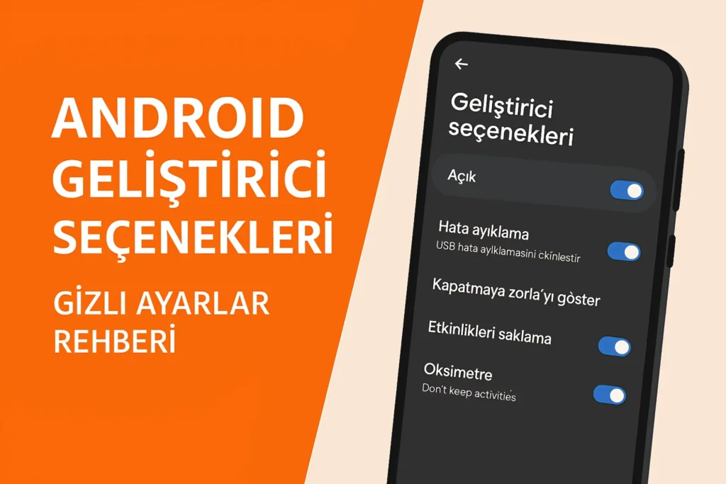 Android Geliştirici Seçenekleri – Gizli Özelliklerin Kapısını Profesyonelce Aralayın