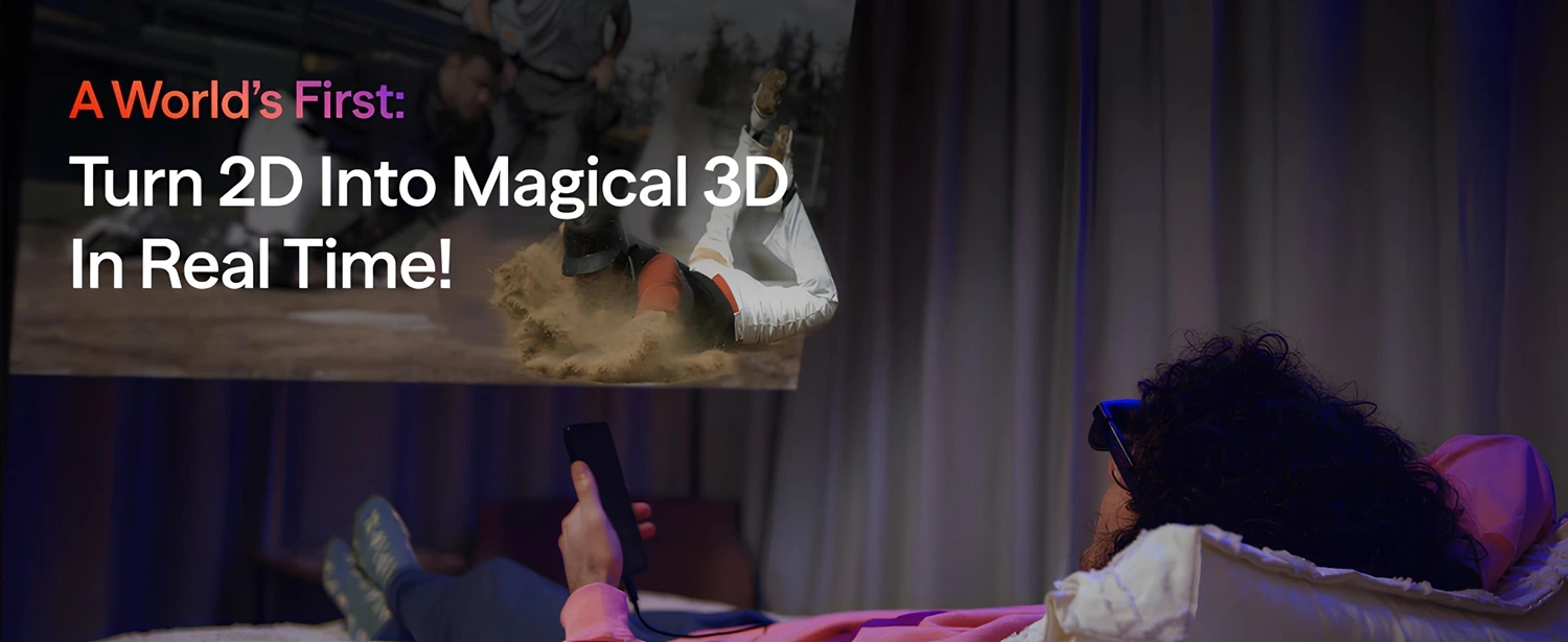 VİTURE Luma Pro XR Gözlük 152 inç 1200p Ultra Keskin Ekran 1000 Nit