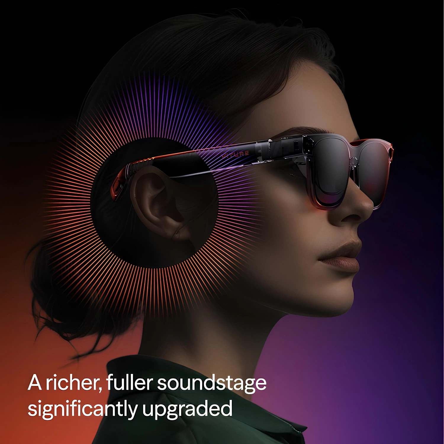 VİTURE Luma Pro XR Gözlük 152 inç 1200p Ultra Keskin Ekran, 1000 Nit VİTURE Luma Pro XR Gözlük 52° Görüş Alanı, Karartma Ayarları, iPhone 17/16/15, Android, Mac, PC, Steam Deck için, Switch 2 için İlk XR Deneyimi