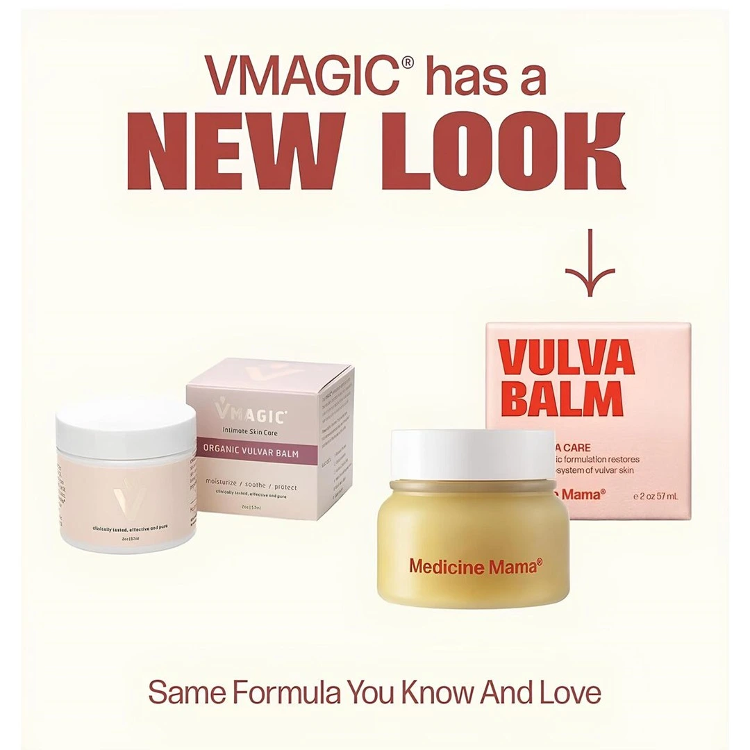 teknobin-media-product-vulmabal-medicini-mama_7644 Medicine Mama Organik Vulva Balsamı VMAGIC – Mahrem Cilt Bakımı, Menopoz Desteği – Kadınlarda Kuruluk, Kaşıntı ve Tahrişi Giderir – Kadınlar İçin Hormon İçermeyen Vajinal Nemlendirici – 56 ml