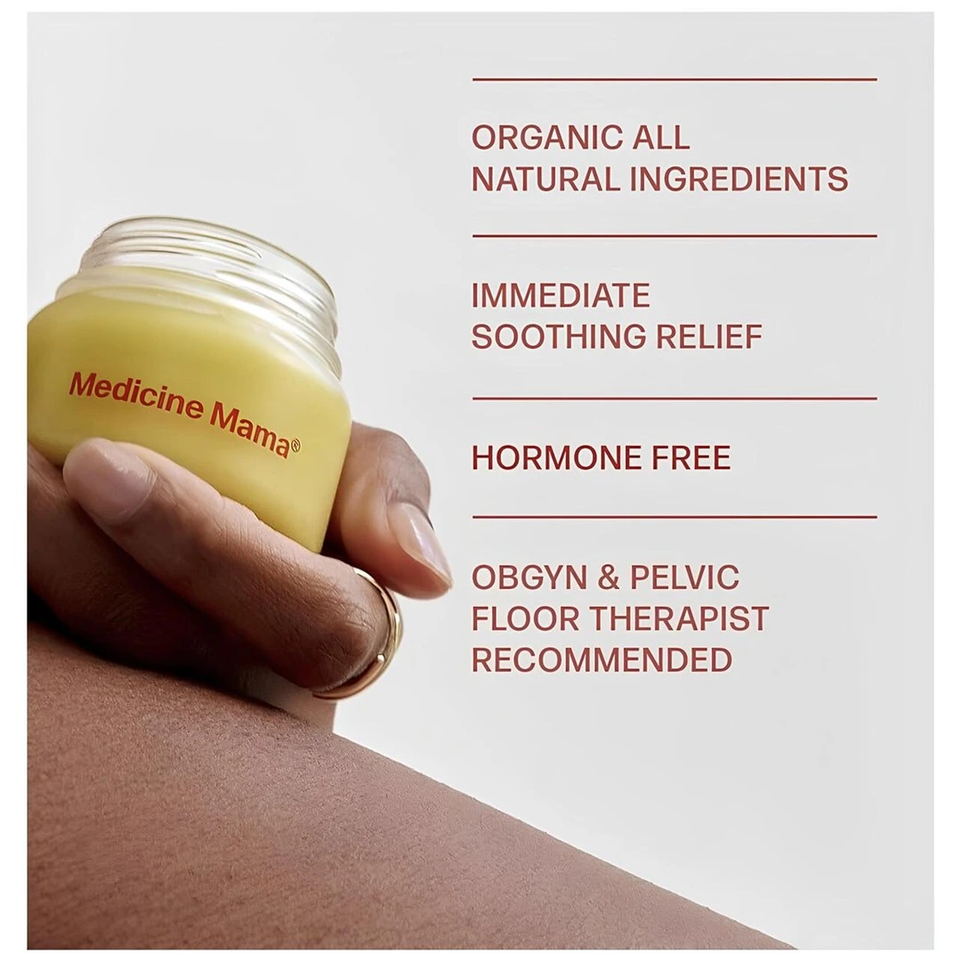 teknobin-media-product-vulmabal-medicini-mama_7648 Medicine Mama Organik Vulva Balsamı VMAGIC – Mahrem Cilt Bakımı, Menopoz Desteği – Kadınlarda Kuruluk, Kaşıntı ve Tahrişi Giderir – Kadınlar İçin Hormon İçermeyen Vajinal Nemlendirici – 56 ml