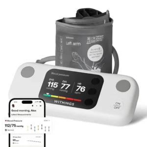 Withings BPM Vision Akıllı Kol Tansiyon Aleti FDA Onaylı Kullanımı Kolay