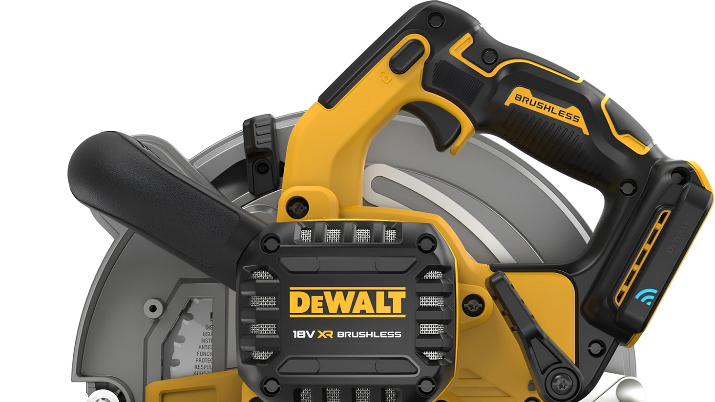 DEWALT 184 mm 18 Volt Akülü Metal Daire Testere DCS383N-XJ (Fırçasız motor, elektronik motor freni, paslanmaz çelik testere ayağı, magnezyum koruyucu kapak, pil ve şarj cihazı dahil değildir)