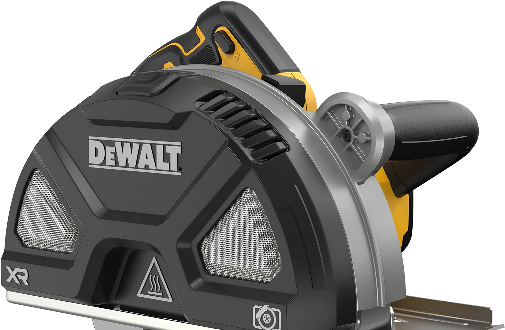 DEWALT 184 mm 18 Volt Akülü Metal Daire Testere DCS383N-XJ (Fırçasız motor, elektronik motor freni, paslanmaz çelik testere ayağı, magnezyum koruyucu kapak, pil ve şarj cihazı dahil değildir)